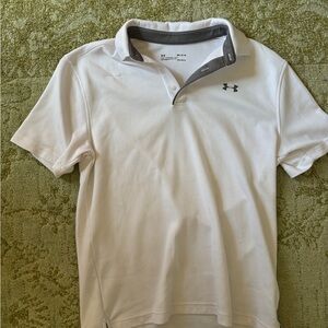 Under Armour White Polo